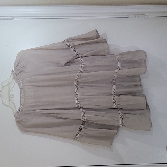 Spense Boho Women's Top Cream Size PM - Picture 2 of 10